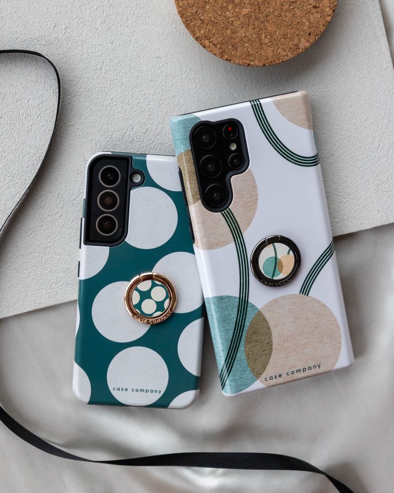 Capas para smartphone com suporte de anel