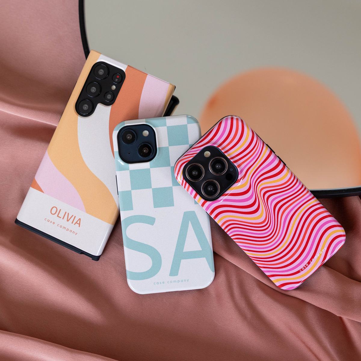 Capas de telemóvel com designs na moda